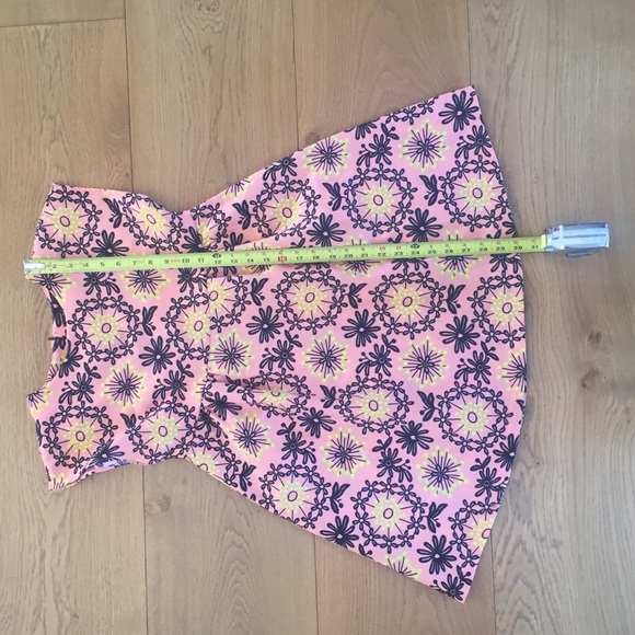 ASOS Pink + Yellow + Black Babydoll Mini Dress - Picture 9 of 15